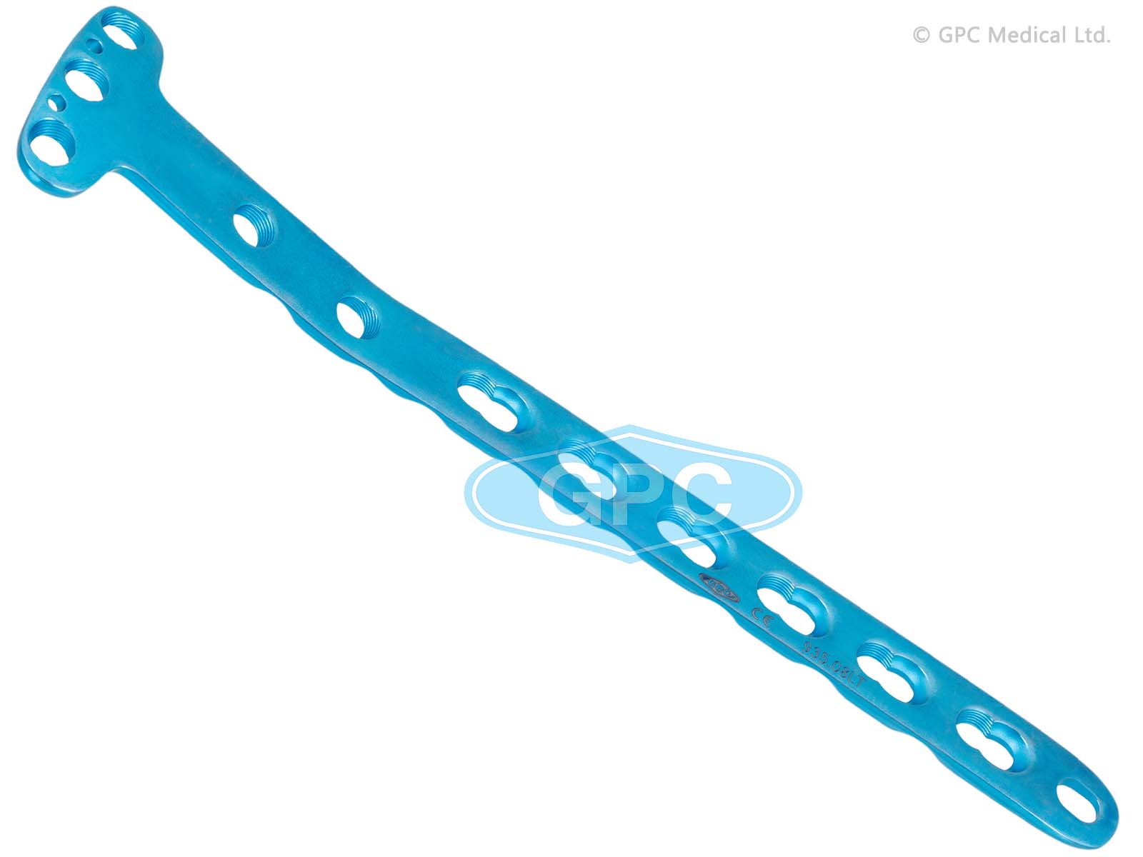 Distal Medial Tibia Locking Plate, Size: 4.5mm /3.5mm