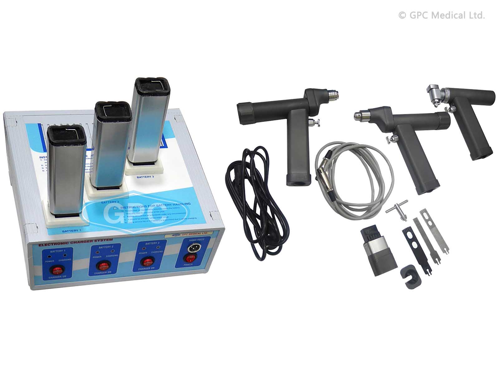 Electric cum battery Operated bone Drill (Rotary Model) - Deluxe