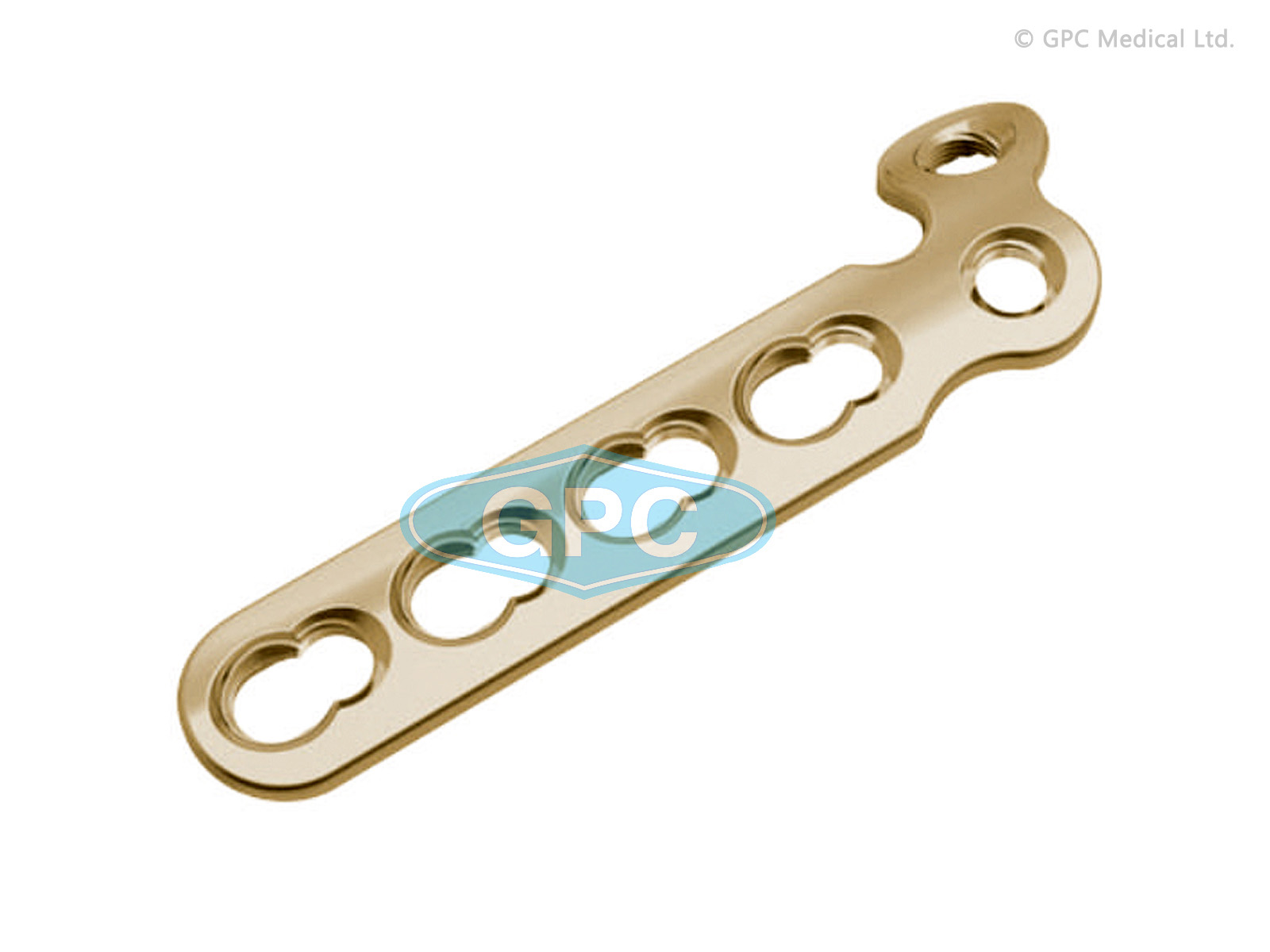 fix<em>LOCK</em> L-Plate, Oblique, 2.7 mm