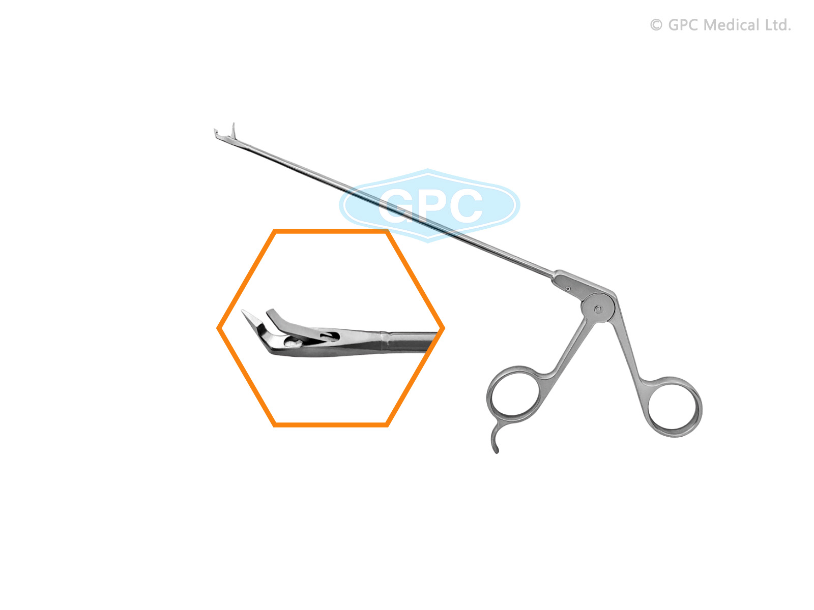 Penetrator Suture Retriever Curved Right