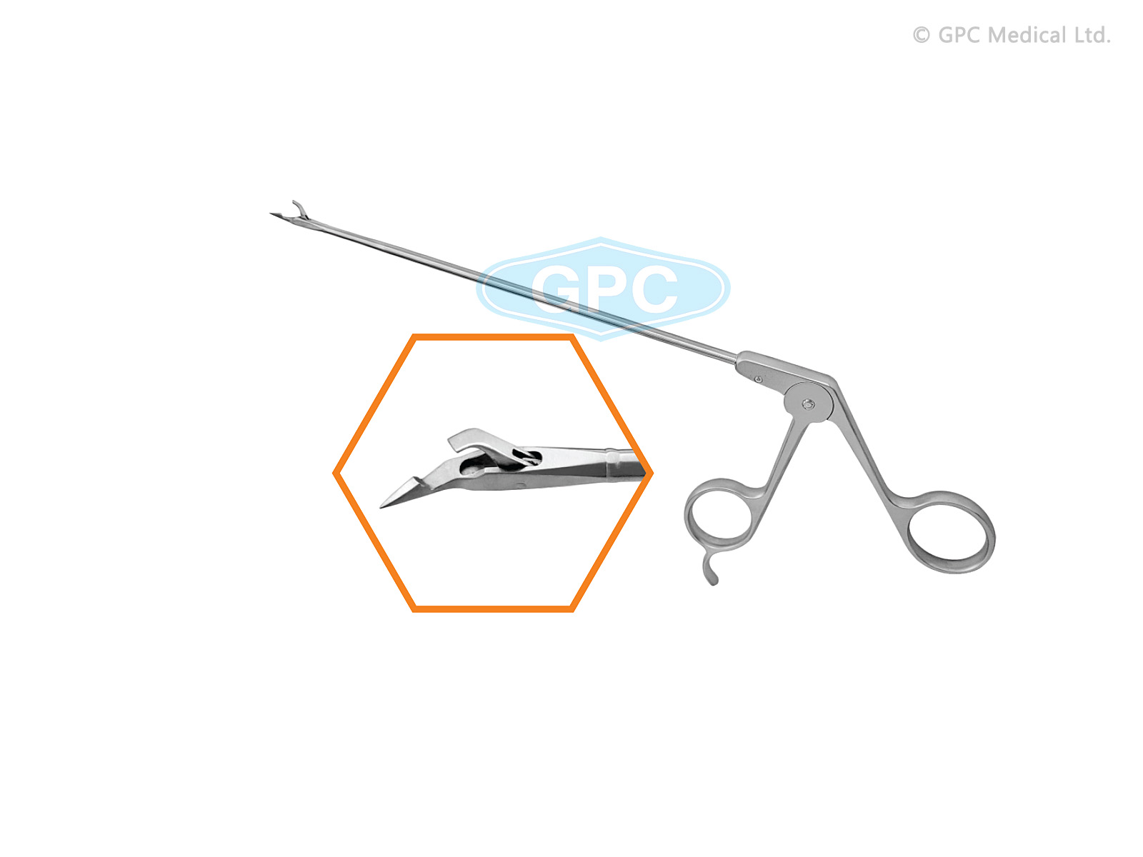 Penetrator Suture Retriever Curved Left