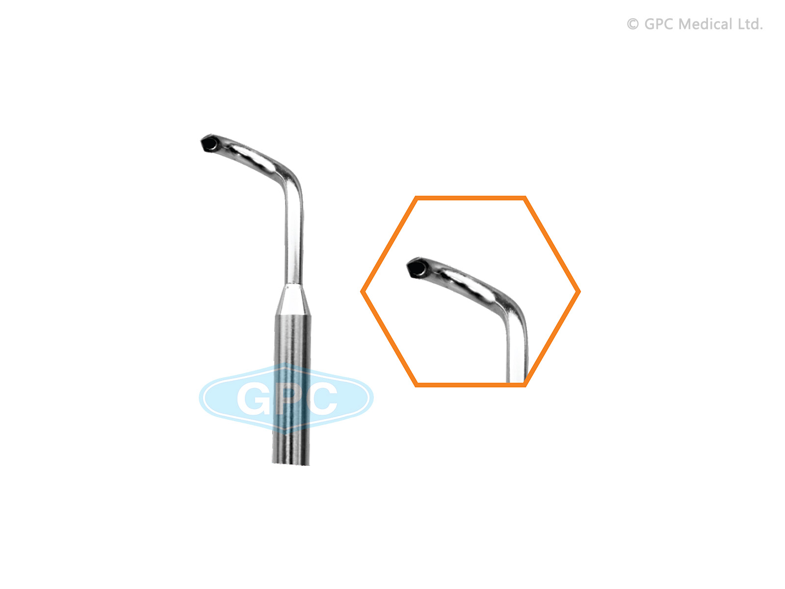 Suture hook 60° Left Shaft
