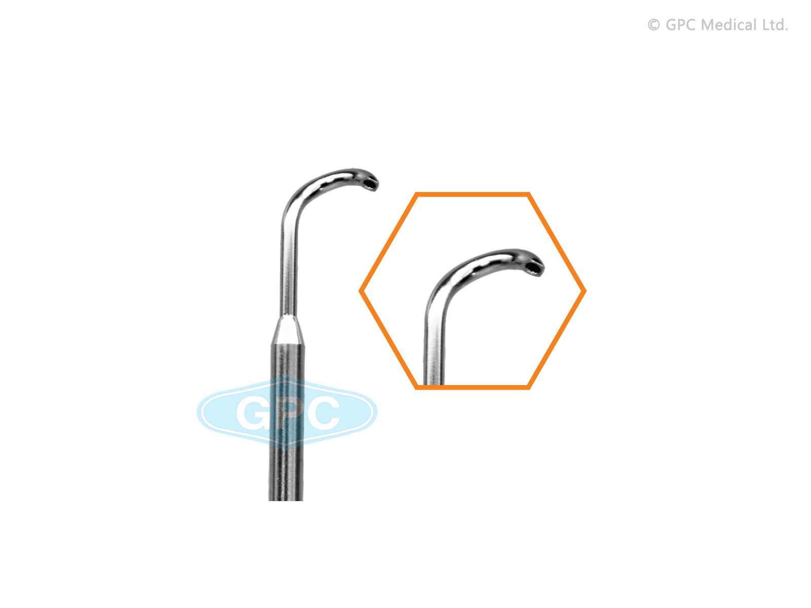 Suture Hook 60° Right Shaft