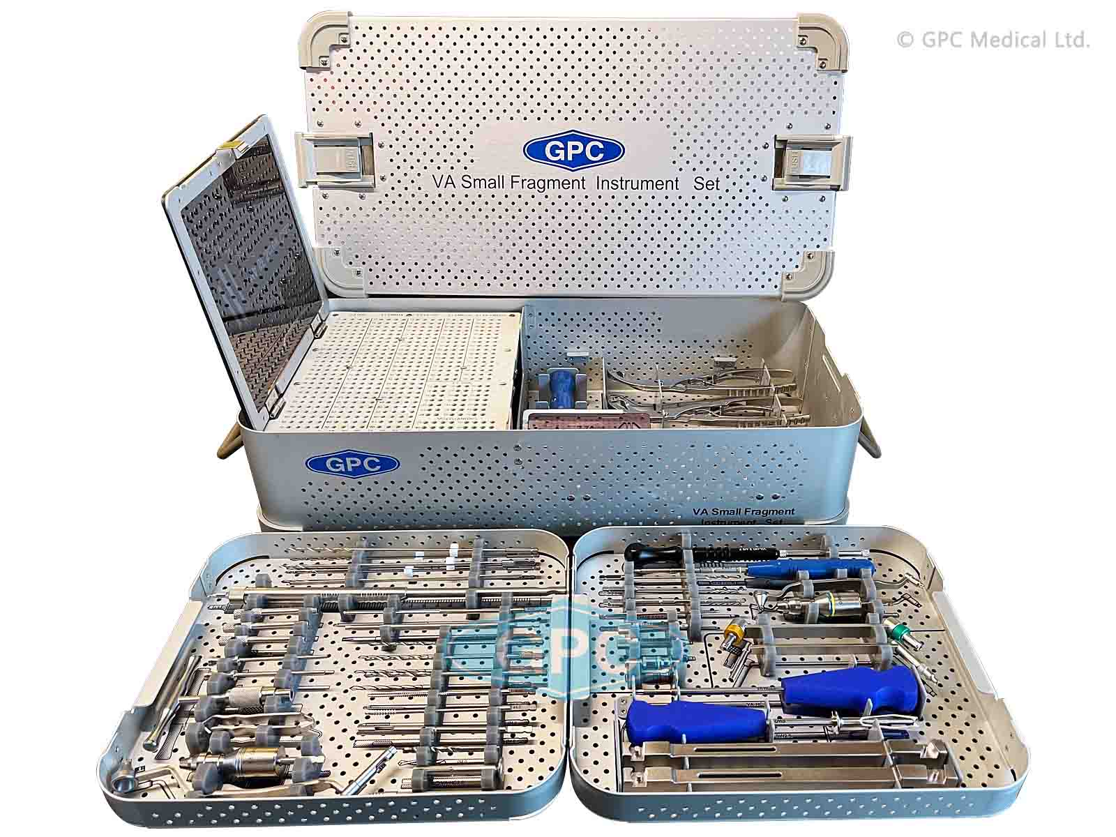 va<em>LOCK</em> Instrument Set for Variable Angle Small Fragment with Aluminium Graphic Box