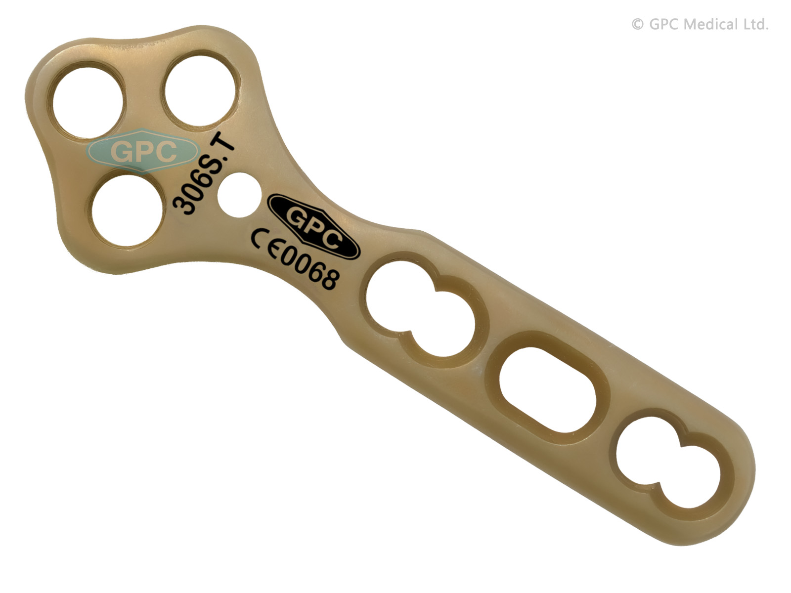 fix<em>LOCK</em> 2.7 mm Cloverleaf Fusion Plate – Standard