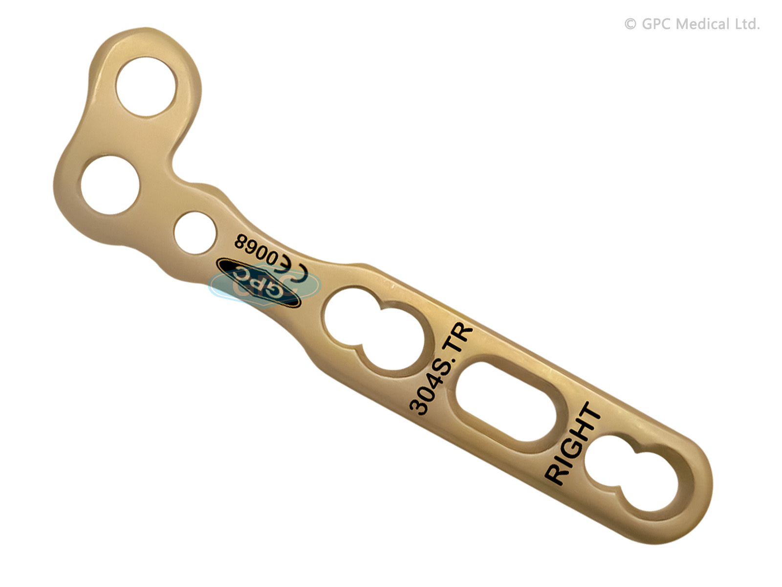 fix<em>LOCK</em> 2.7 mm L-Fusion Plate – Mini - Right