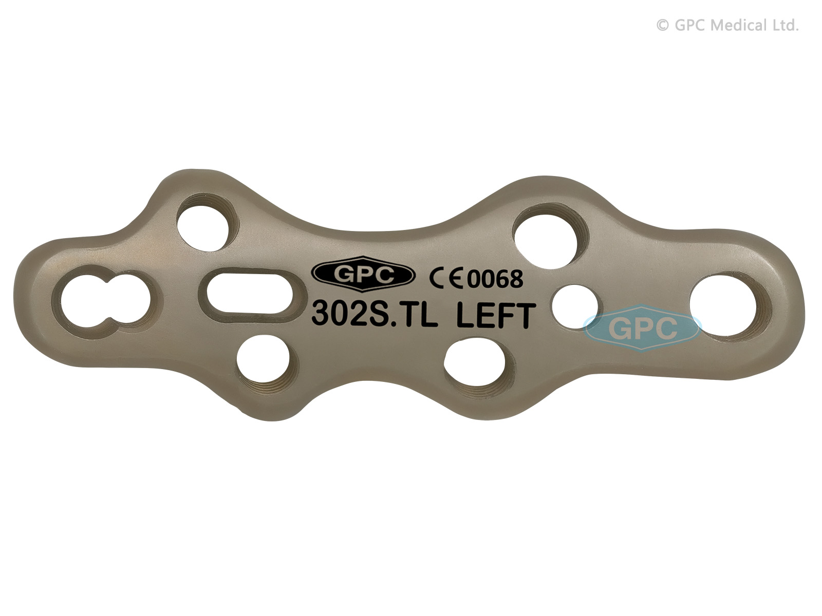 fix<em>LOCK</em> 2.7 mm Medial First MTP Fusion Plate - Left