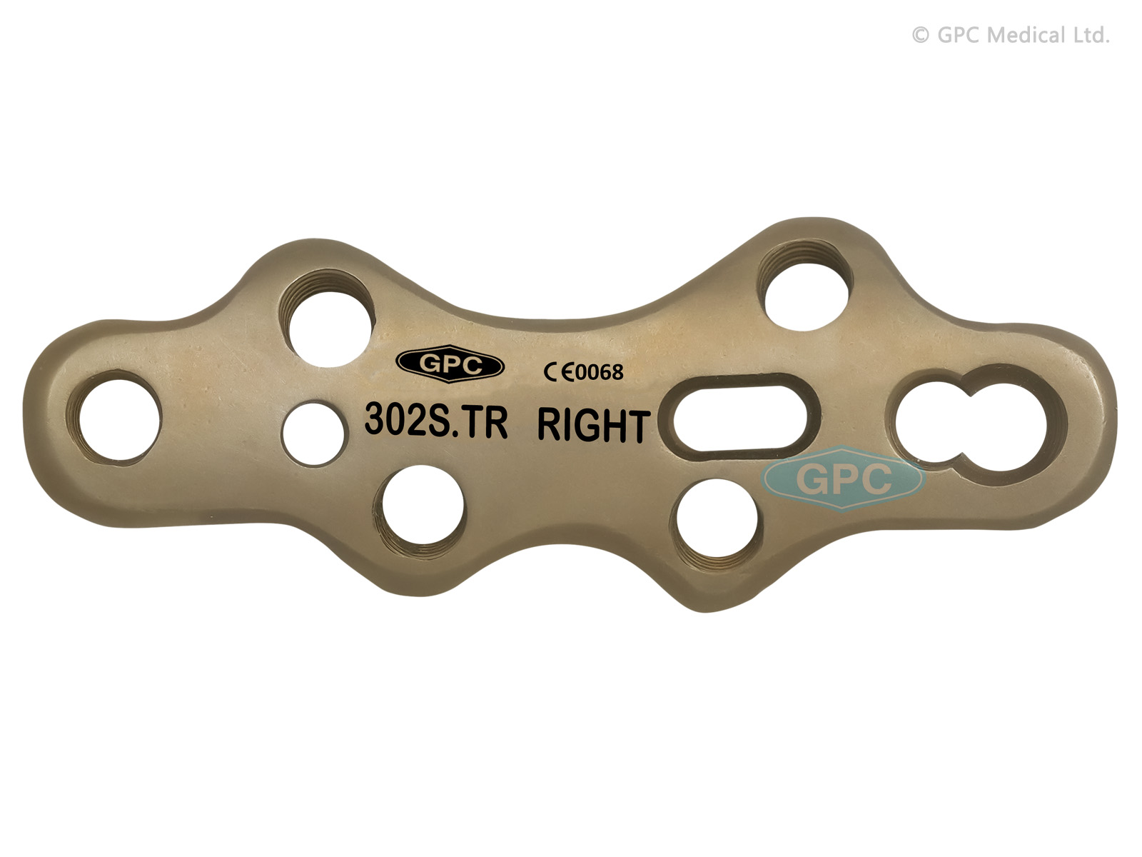 fix<em>LOCK</em> 2.7 mm Medial First MTP Fusion Plate - Right