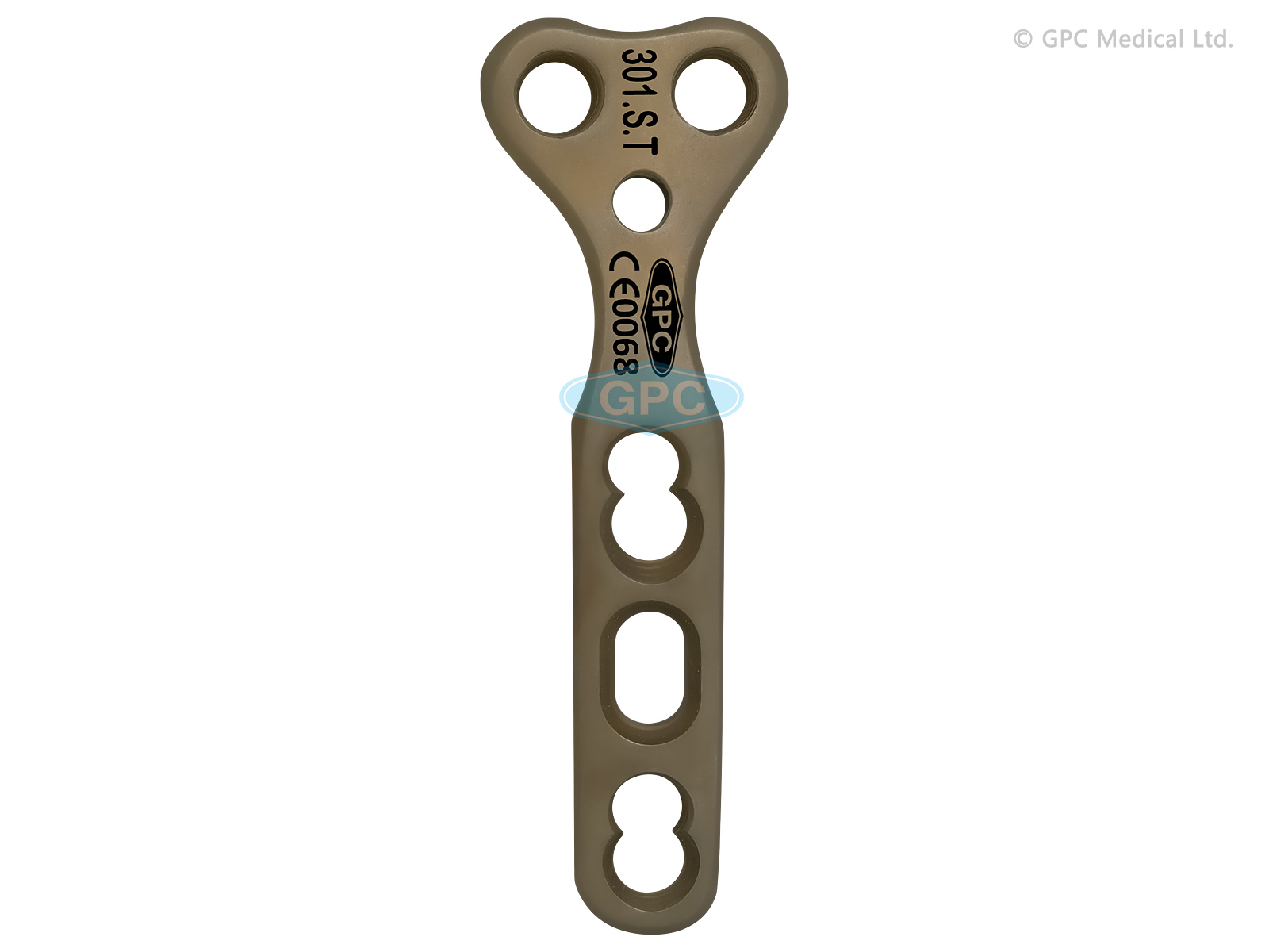fix<em>LOCK</em> 2.7 mm Medial Second TMT Fusion Plate – Standard (Titanium)