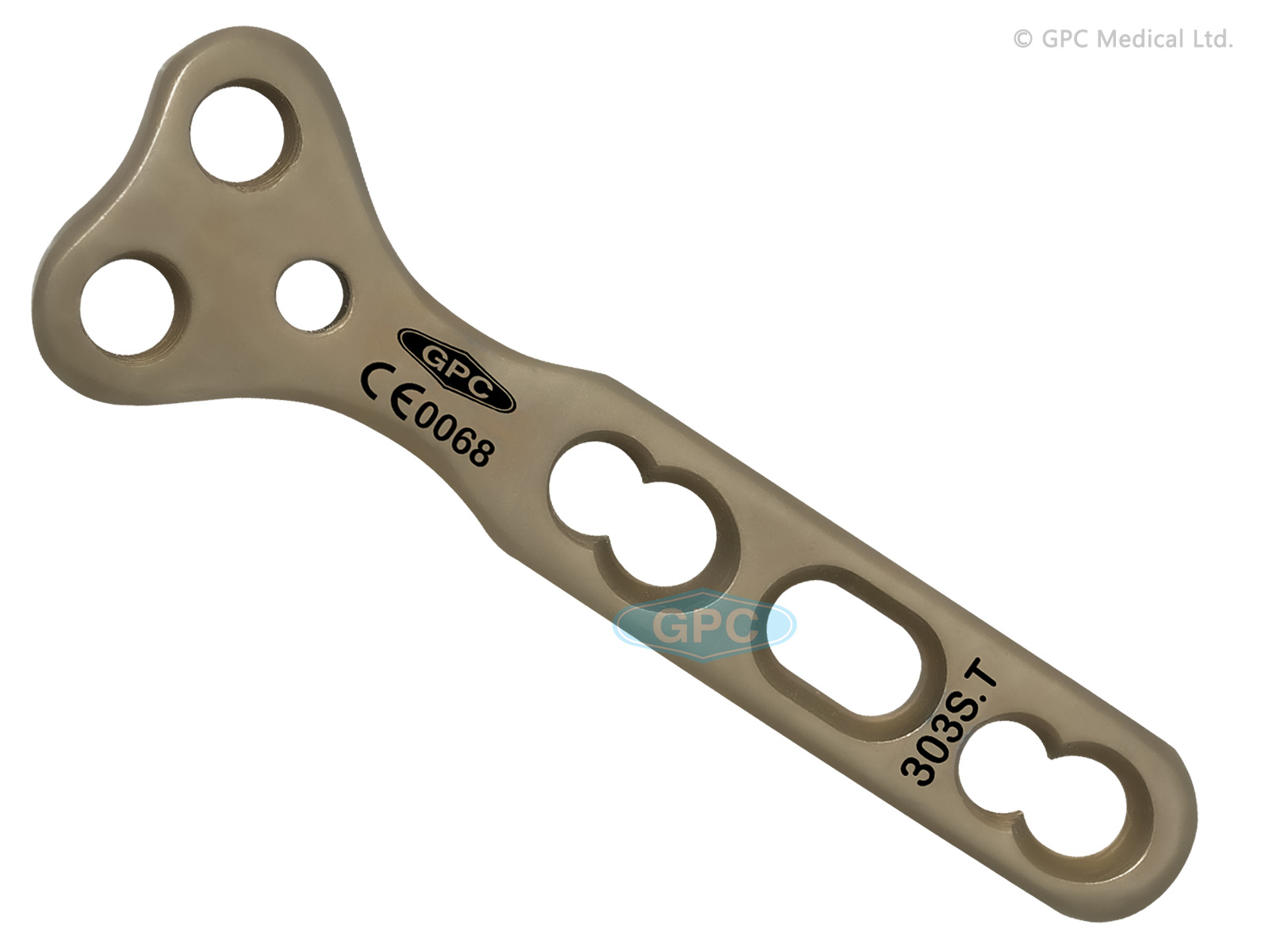 fix<em>LOCK</em> 2.7 mm T-Fusion Plate – Standard