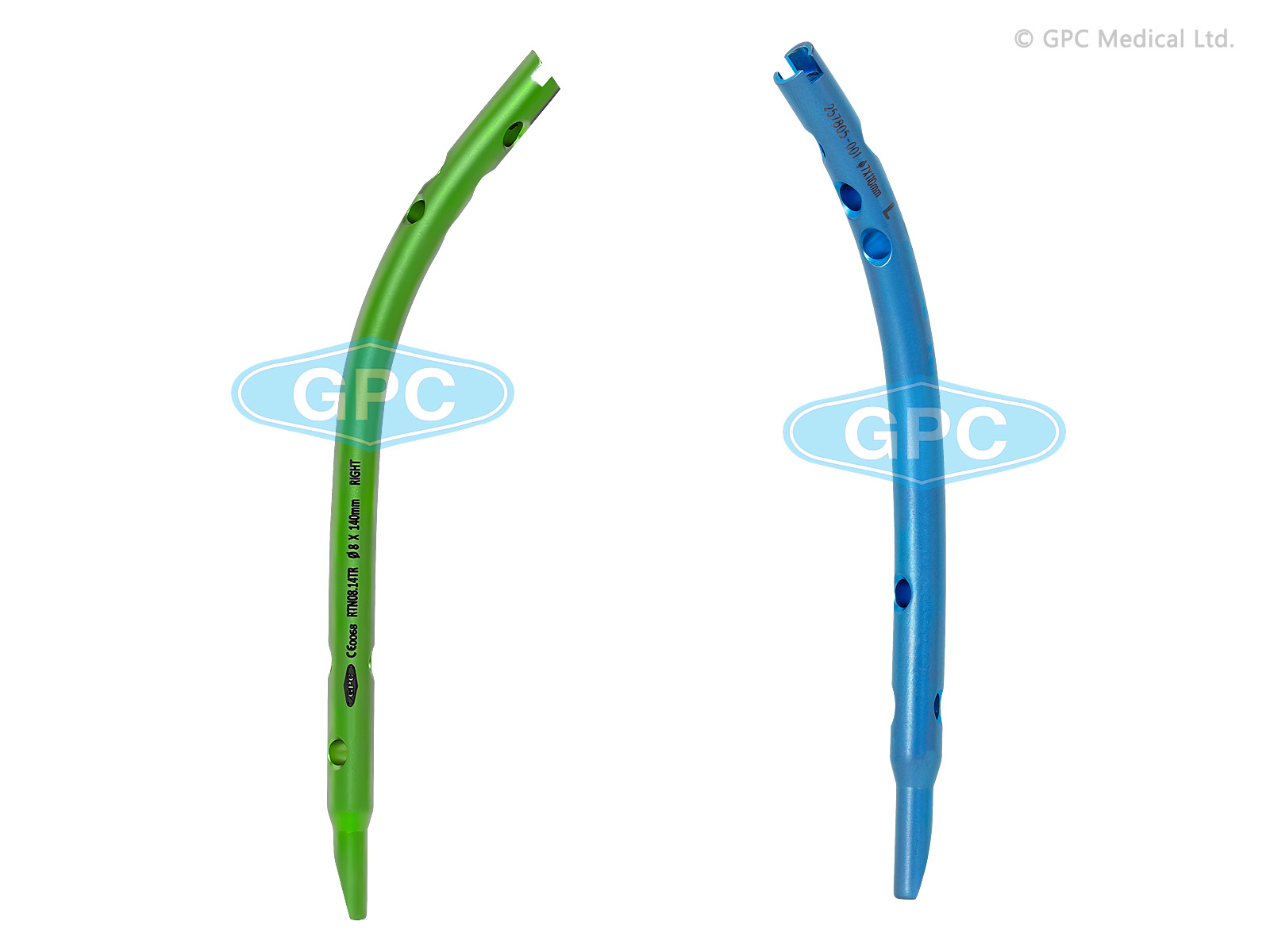 intra<em>HEAL</em> Retrograde Tibial Nail - Titanium