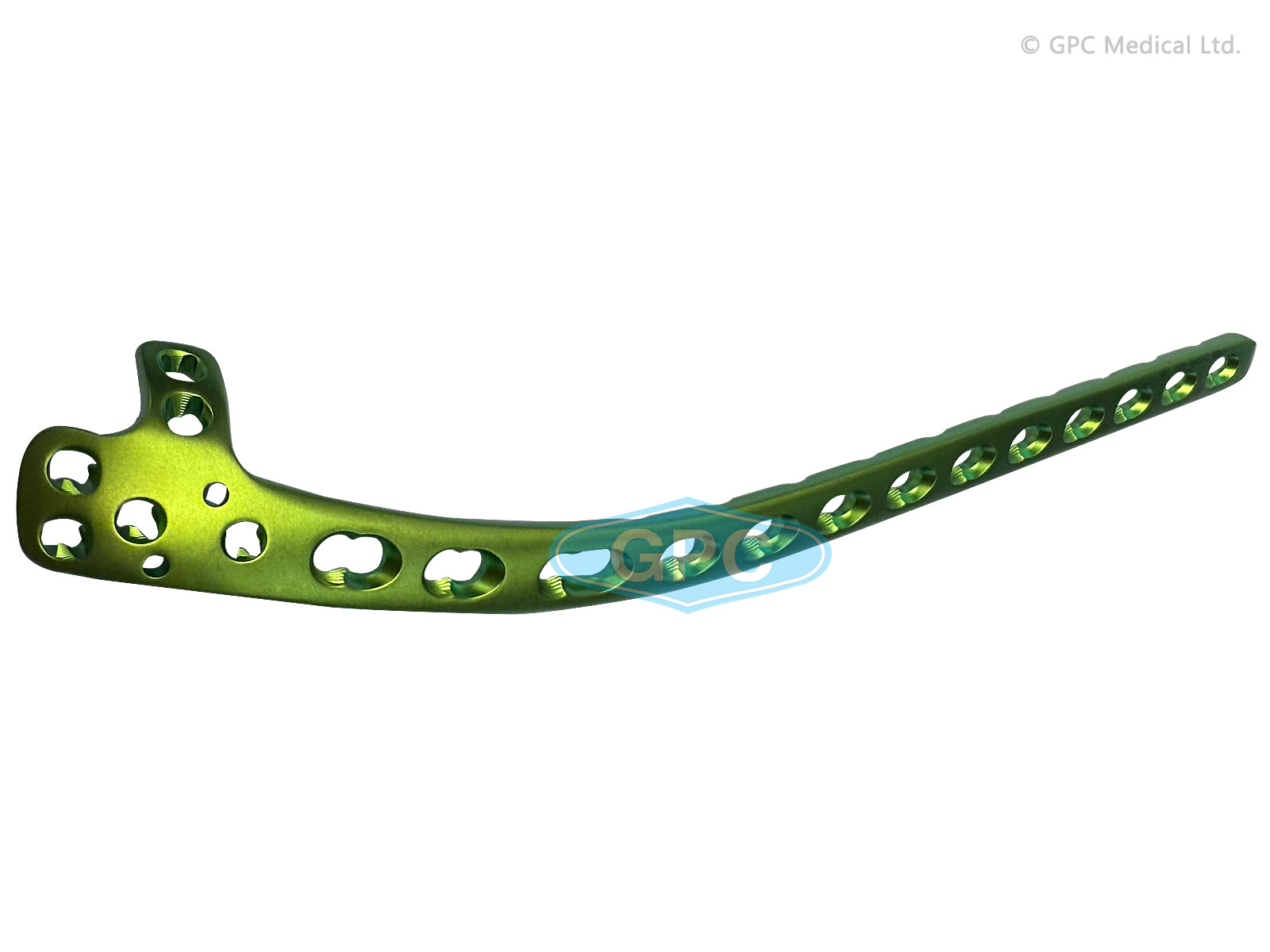 va<em>LOCK</em> Distal Humeral Plate 2.7/3.5, dorsolateral, with lateral support