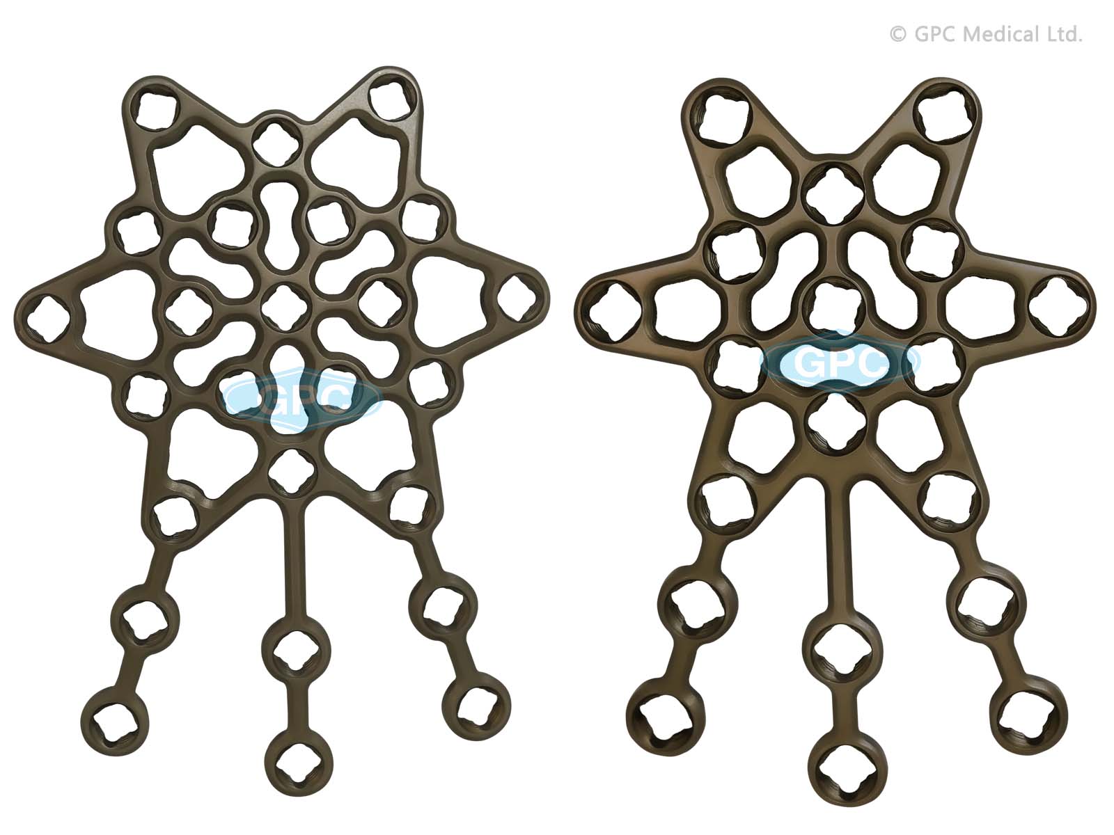 va<em>LOCK</em> Patella Plate 2.7 mm - Titanium