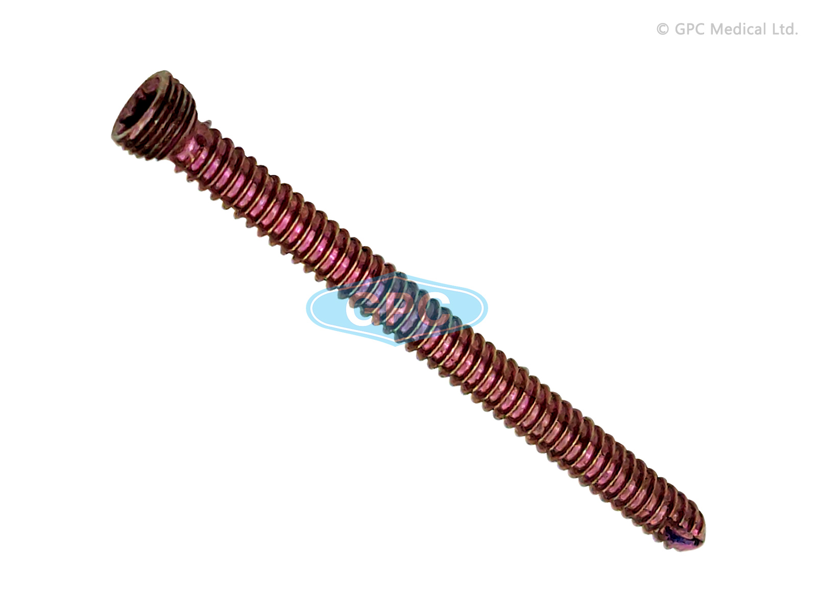 va<em>LOCK</em> 5.0mm Screw, Star Drive, Self Tapping - Titanium
