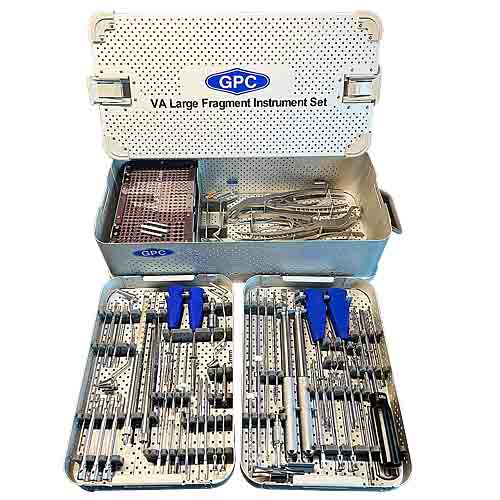vaLOCK Instrument Set for Variable Angle Large Fragment with Aluminium Graphic Box