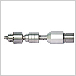 Acetabulum reaming drill attachment D type interface